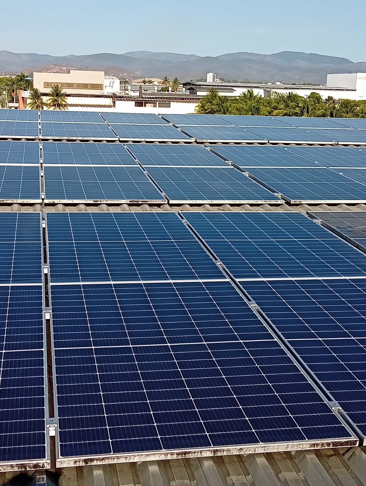 Painéis solares instalados pela Sol Pleno